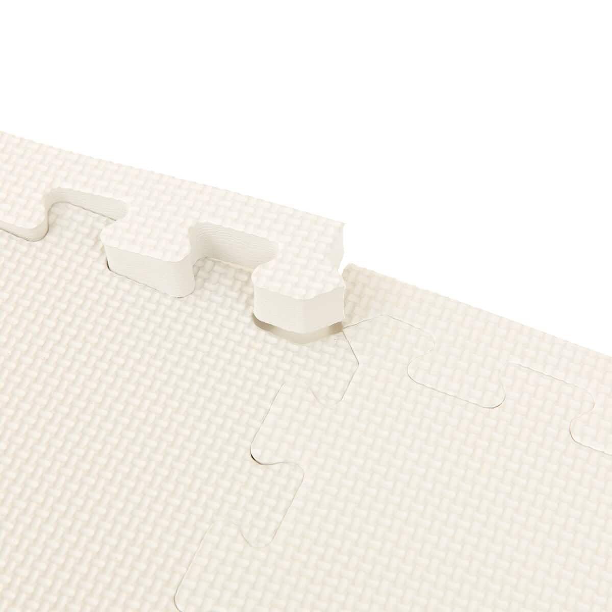 極厚2cm パズルマット 9枚 フチ付き 抗菌・裏面滑り止め 約0.4帖