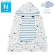 だっこひも用ひんやりブランケット(Nクール フラワーo-i)