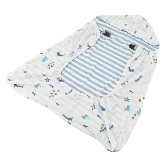 だっこひも用ひんやりブランケット(Nクール シーo-i) 5枚目画像