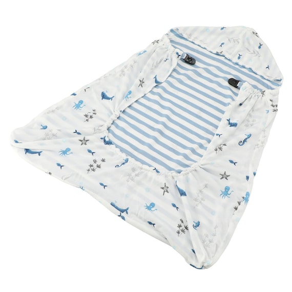 だっこひも用ひんやりブランケット(Nクール シーo-i) 5枚目画像