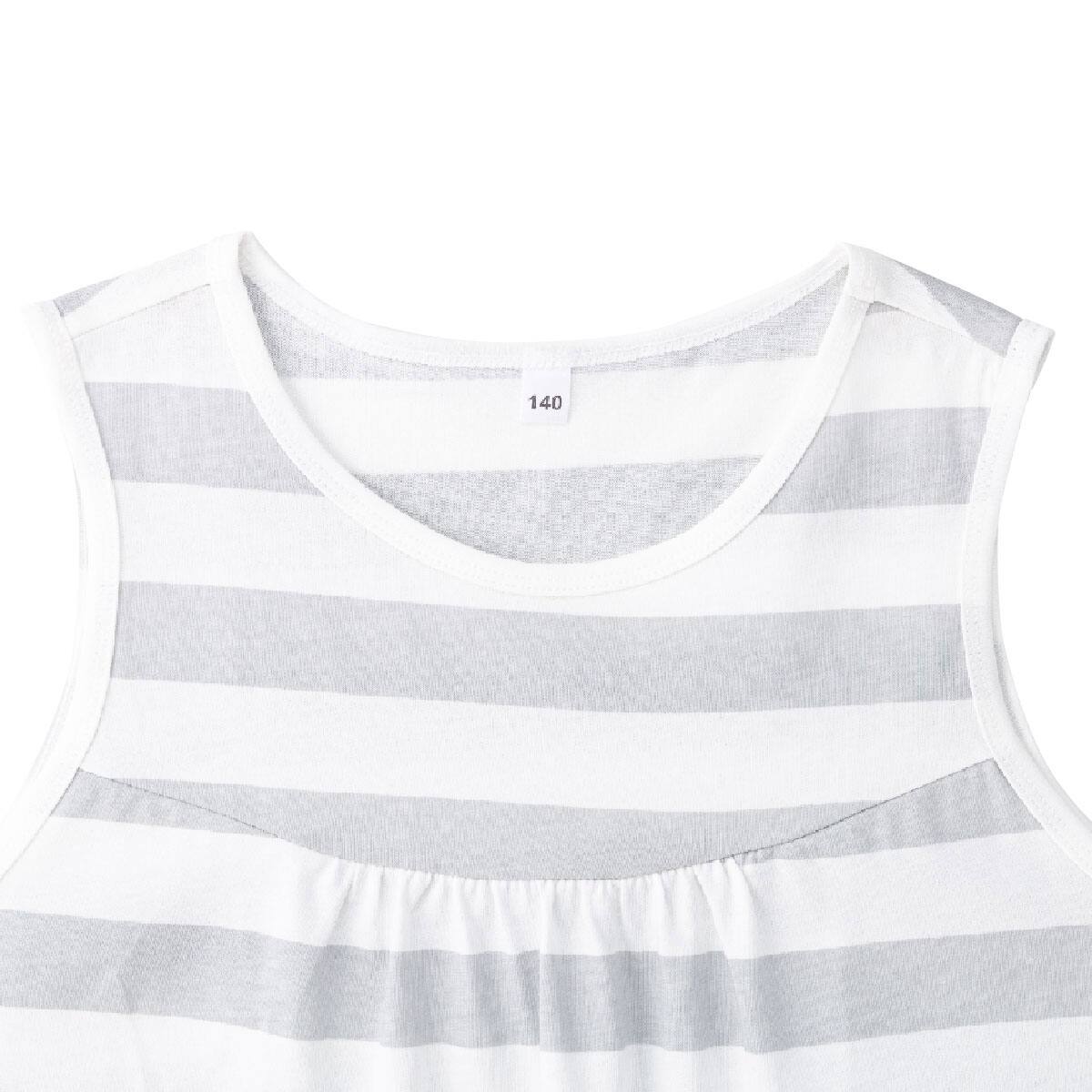 キッズ用ひんやりルームウェア ワンピース コットン シマ 通販 ニトリネット 公式 家具 インテリア通販