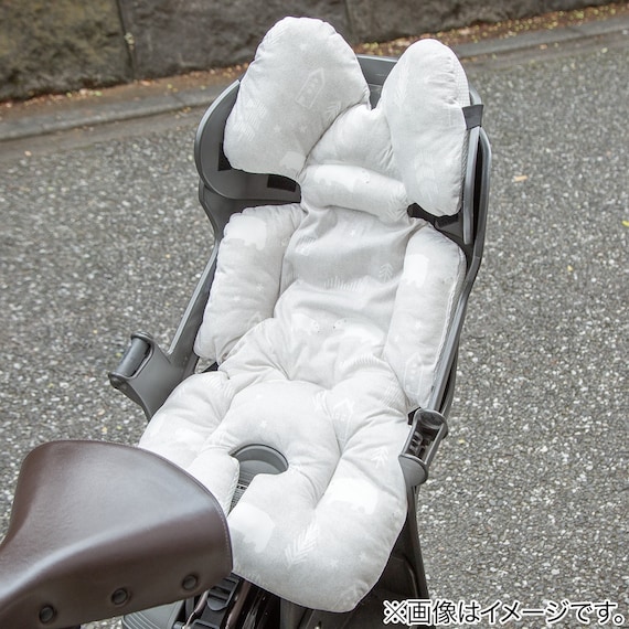 ふわふわひんやり ベビーカーシート ボリュームタイプ(NクールSP VoSK01S-C) 2枚目画像