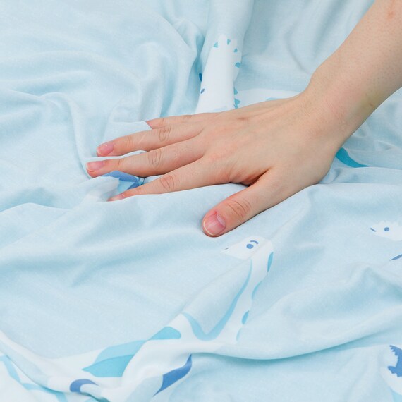 ひんやりハーフタオルケット(NクールSP BL DS01C-G) 6枚目画像