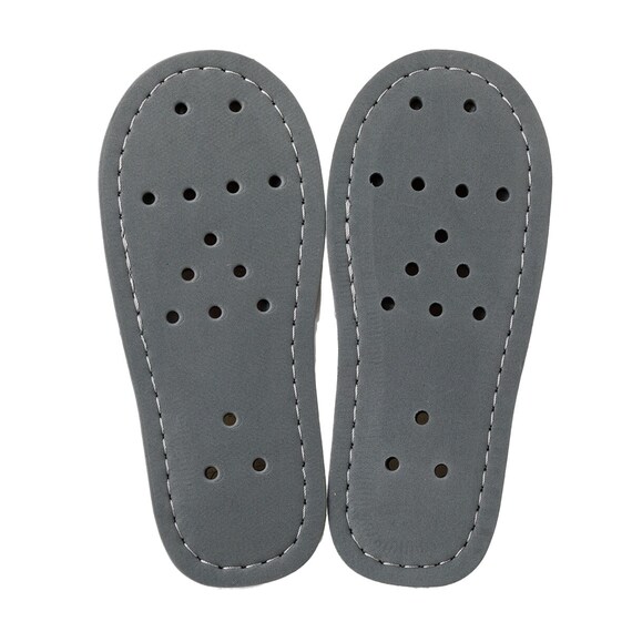 キッズ用メッシュスリッパ S 15-17cm (Nクール GY SA01 S) 8枚目画像