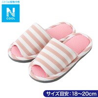 キッズ用メッシュスリッパ M 18-20cm (Nクール PI SA01 M)
