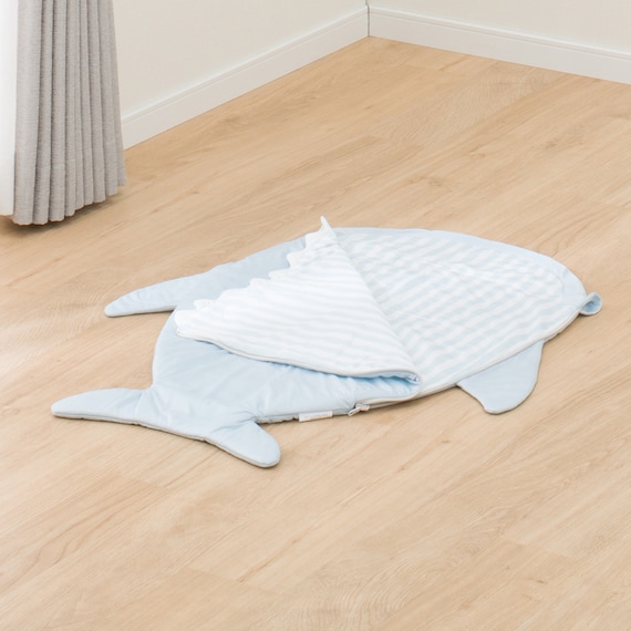 ひんやりねぶくろ(Nクール ネブクロ クジラ NB02 C-G) 4枚目画像