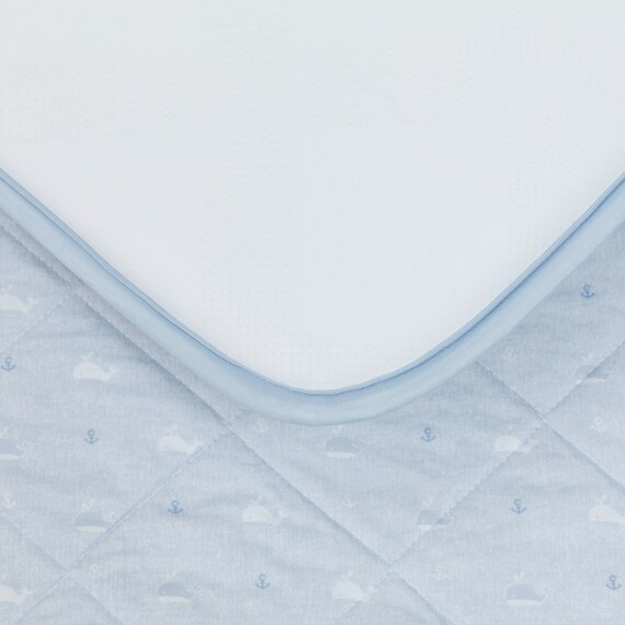 洗える ひんやりおひるねマット(NクールSP BL WL01 C-G) 70×120cm 6枚目画像