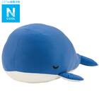 ひんやりぬいぐるみ クジラ L(Nクールクジラ L FA01 C-G) 1枚目画像