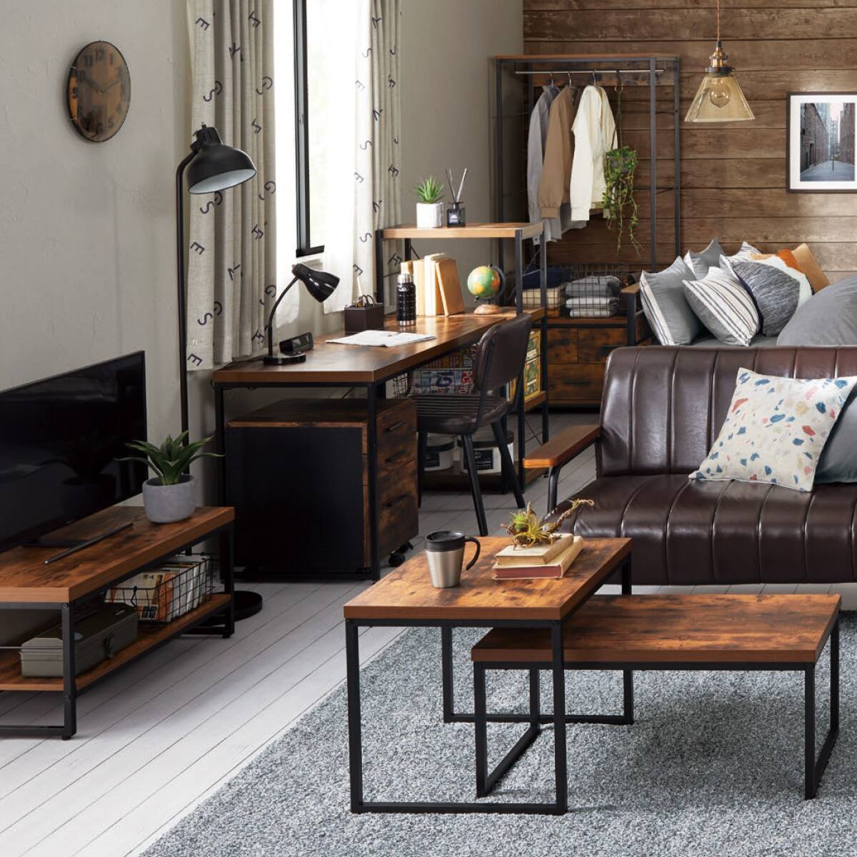 ローボード ステイン 80n 通販 ニトリネット 公式 家具 インテリア通販