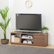 ローボードTU01セット(ローボード90/サイドBOX 40引出し)