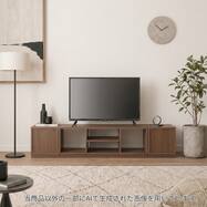 ローボードTU01セット(ローボード120/サイドBOX 40扉/サイドBOX 40引出し)