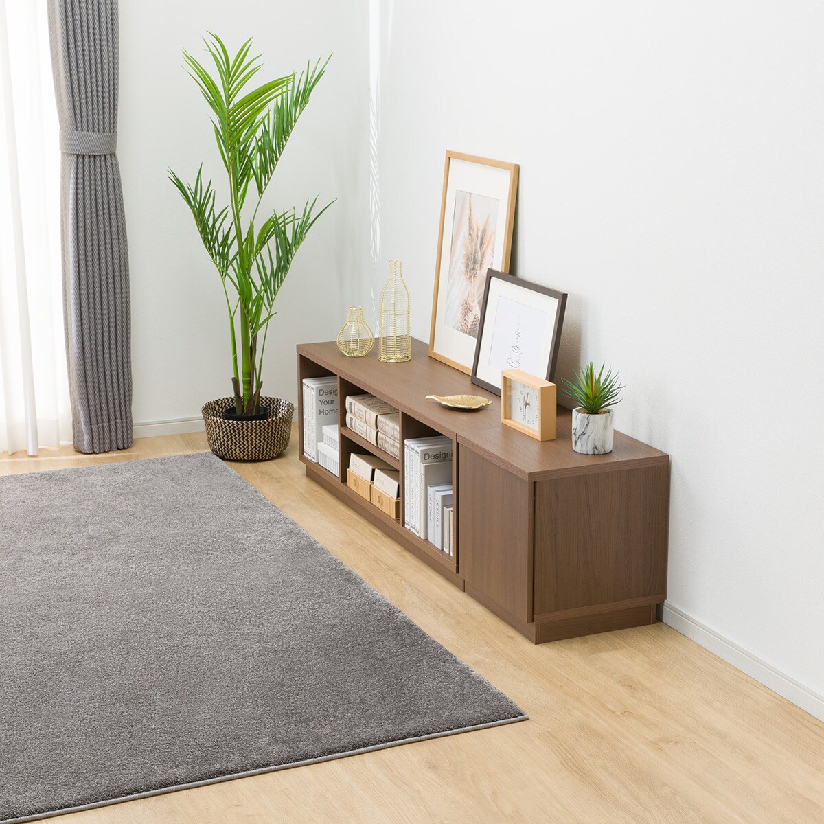 モデルルーム展示品超モダンなローボード AYANO（綾野製作所）サイドボード「ゼノ ノワール ZL-90UD」幅90cm 全6