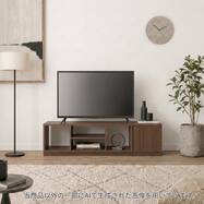 ローボードTU01セット(ローボード120/サイドBOX 40扉)