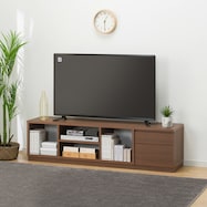 ローボードTU01セット(ローボード120/サイドBOX 40引出し)