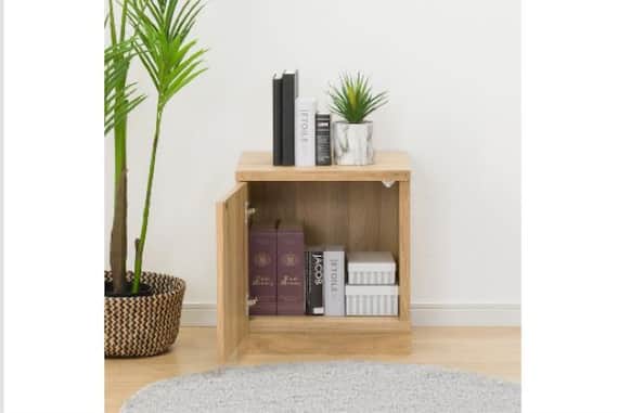 サイドBOX TU01 40トビラ LBR 3枚目画像