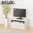 簡単組み立てテレビ台(ローボードNクリック60WW NC700) 1枚目画像