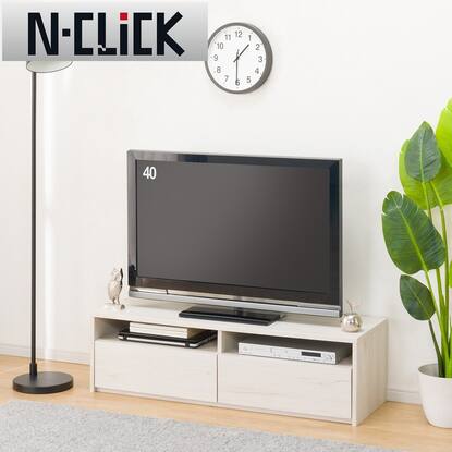 簡単組み立てテレビ台(ローボードNクリックローボード120 NC700)通販 