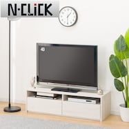 簡単組み立てテレビ台(ローボードNクリックローボード120 NC700)
