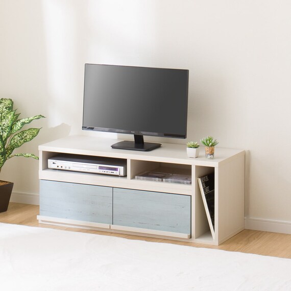 ローボード(マリーナ 4010TV WW&BL) 1枚目画像