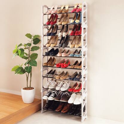 積み重ねシューズラック パレット Gy 通販 ニトリネット 公式 家具 インテリア通販