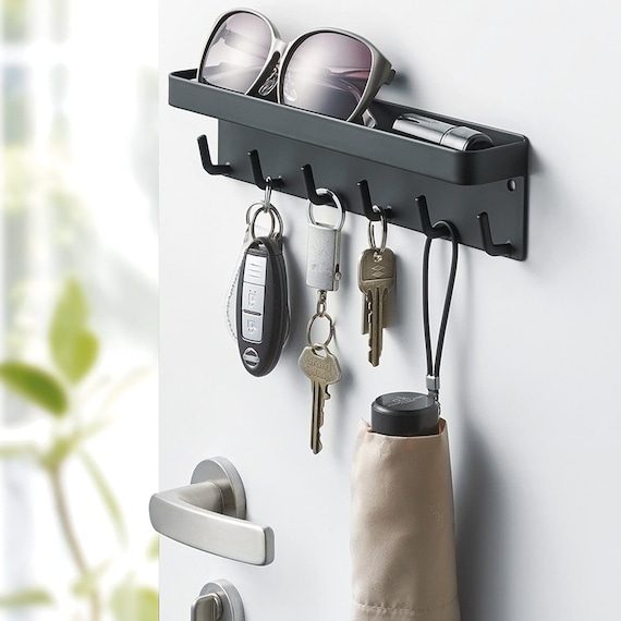 マグネットフック&トレイ(2755 ブラック) 1枚目画像