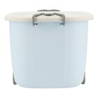 キャスター付きトイボックス(ライトグレー/ライトブルー) 7枚目画像