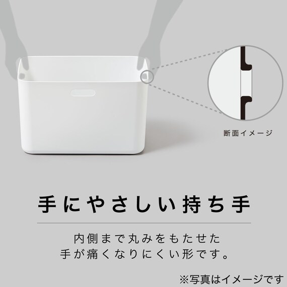 収納ケース ソフトNインボックス クォーター ピンク 4枚目画像