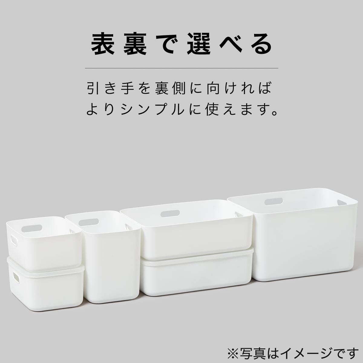 収納ケース ソフトNインボックス クォーター ブルー | ニトリネット