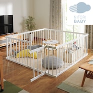 木製ベビーサークル(扉付き)