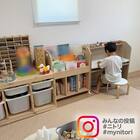 棚にもなるキッズデスク(セルフル ホワイト) 21枚目画像