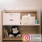 棚にもなるキッズデスク(セルフル ホワイト) 24枚目画像