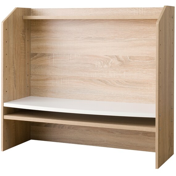 棚にもなるキッズデスク(セルフル ナチュラル) 8枚目画像