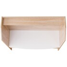 棚にもなるキッズデスク(セルフル ナチュラル) 9枚目画像