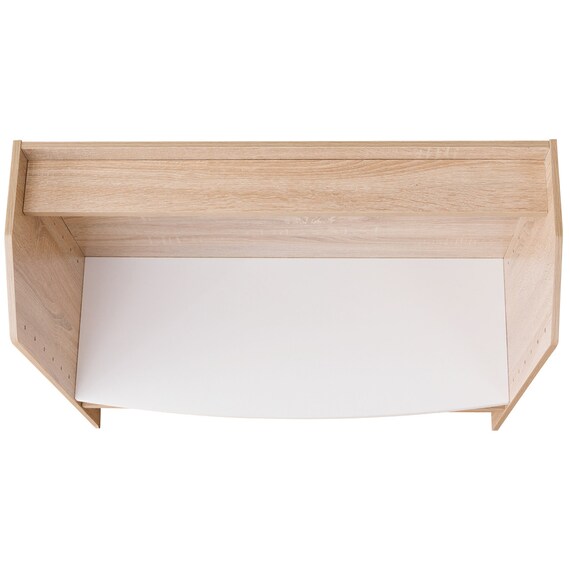 棚にもなるキッズデスク(セルフル ナチュラル) 9枚目画像