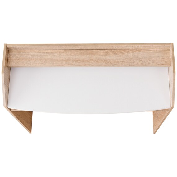 棚にもなるキッズデスク(セルフル ナチュラル) 12枚目画像