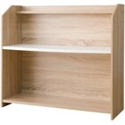 棚にもなるキッズデスク(セルフル ナチュラル) 14枚目画像