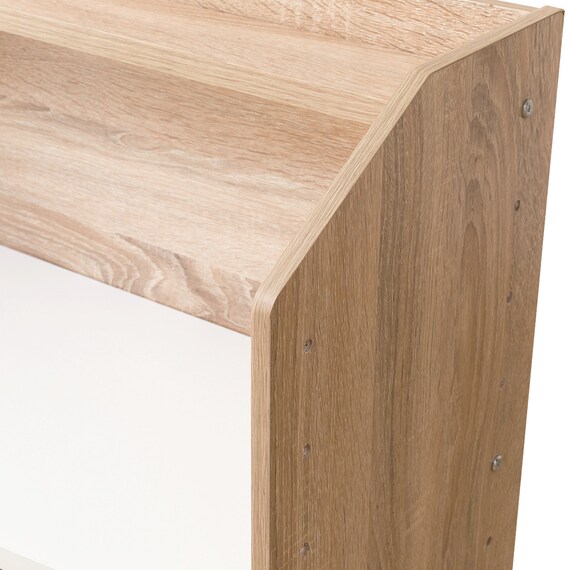 棚にもなるキッズデスク(セルフル ナチュラル) 17枚目画像