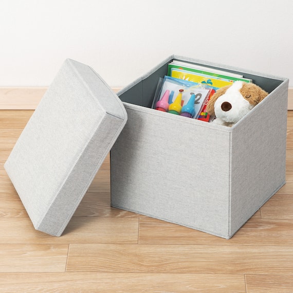 収納スツール(S グレー) 1枚目画像