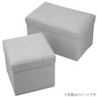 収納スツール(S グレー) 14枚目画像