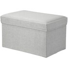 収納スツール(M グレー) 5枚目画像