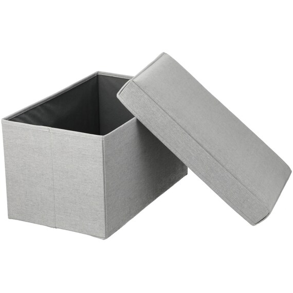 収納スツール(M グレー) 8枚目画像