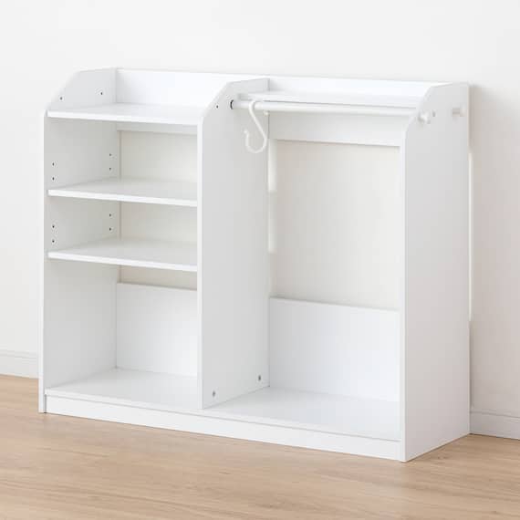 キッズハンガーラック(セルフル ホワイト) 4枚目画像