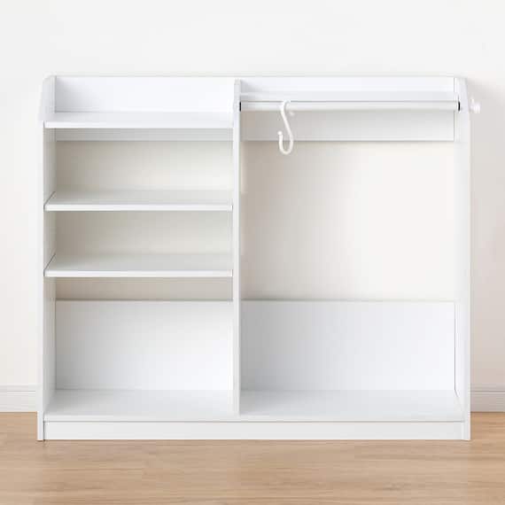 キッズハンガーラック(セルフル ホワイト) 5枚目画像