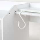 キッズハンガーラック(セルフル ホワイト) 13枚目画像
