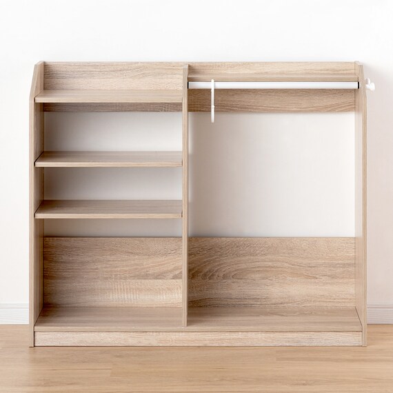 キッズハンガーラック(セルフル ナチュラル) 4枚目画像