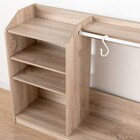 キッズハンガーラック(セルフル ナチュラル) 7枚目画像