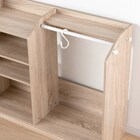 キッズハンガーラック(セルフル ナチュラル) 8枚目画像