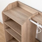 キッズハンガーラック(セルフル ナチュラル) 9枚目画像