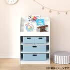 キッズ絵本ラック(セルフル S ホワイト) 7枚目画像