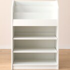 キッズ絵本ラック(セルフル S ホワイト) 8枚目画像